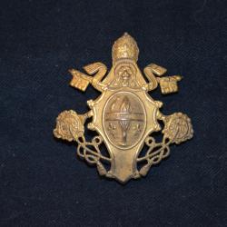 CUIVRERIE PAPALE-HAUSSE COL-GIBERNE-COIFFURE-CEINTURON-ROME- LEON XIII-ITALIE