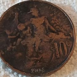 10 cts Dupuis 1904 et 1908