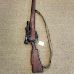Carabine Enfield N°4 MK1 cal .303 British avec lunette tel sighting MK1 n°32.