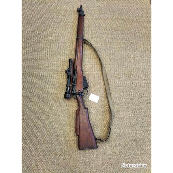 Carabine Enfield N4 MK1 cal .303 British avec lunette tel sighting MK1 n32.