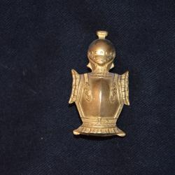 CUIVRERIE ATTRIBUT DE HAUSSE COL POUR OFFICIER DU GENIE-NAPOLEON III-2° EMPIRE