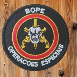 ECUSSON 8 CM BOPE OPERATION SPECIAL SCRATCH TACTICAL PATCH MORAL