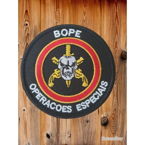 ECUSSON 8 CM BOPE OPERATION SPECIAL SCRATCH TACTICAL PATCH MORAL