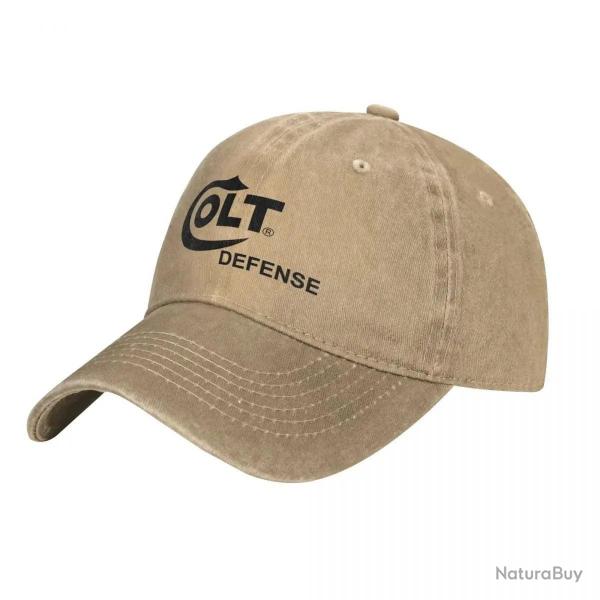 Casquette Colt Defense respirante - Marron / Unique