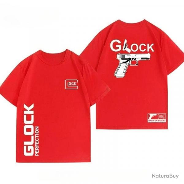 New Glock Glock Tactical Shooting Club Commemorative Edition High Street Couples Summer New Lazy Win