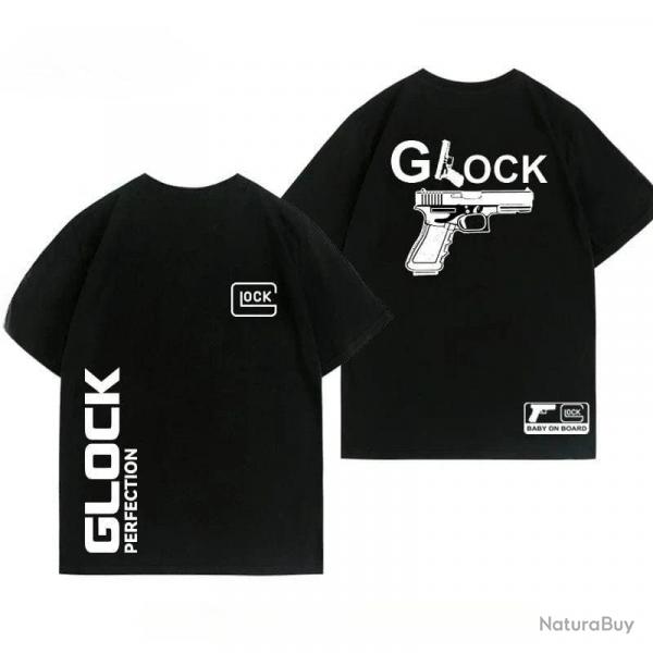 New Glock Glock Tactical Shooting Club Commemorative Edition High Street Couples Summer New Lazy Win