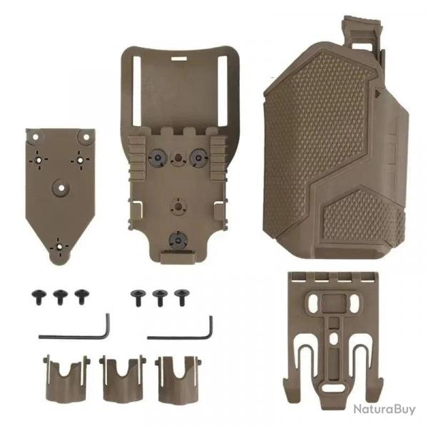 Universal Gun Holster X300U Flashlight Tactical Pistol Holster for Hunting Wargame Shooting Glock Co