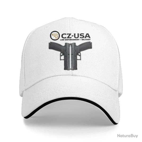 Casquette CZ USA Law Enforcement - Blanc / Unique