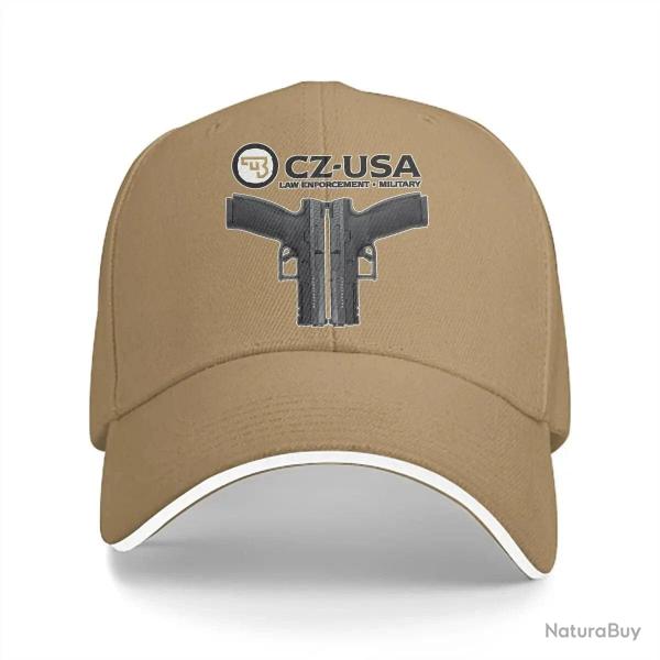 Casquette CZ USA Law Enforcement - Marron / Unique