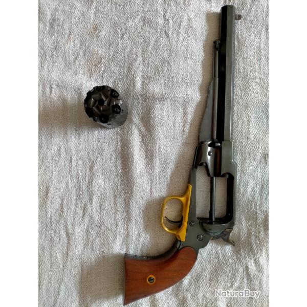 Revolver poudre noire Pietta 1858 Remington new army calibre .44 + 1 barillet supplmentaire