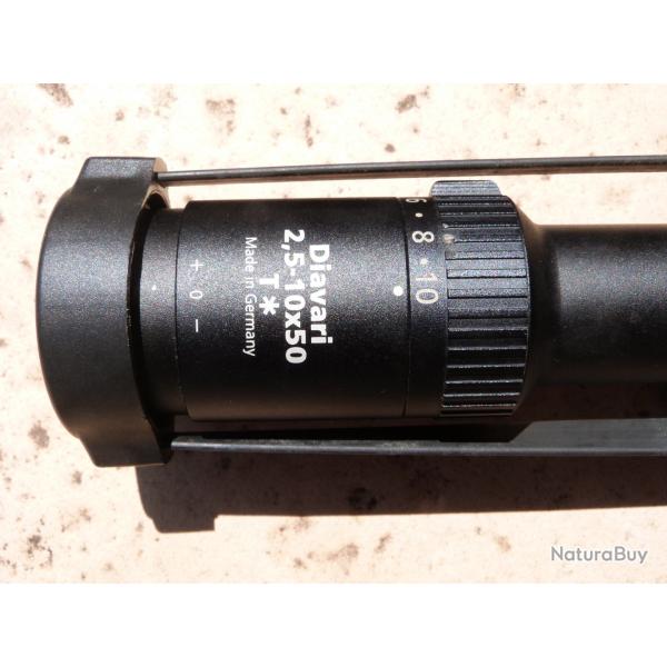 Vend lunette affut ZEISS DIAVARI CLASSIC 2,5-10x50 rticule 4 variant