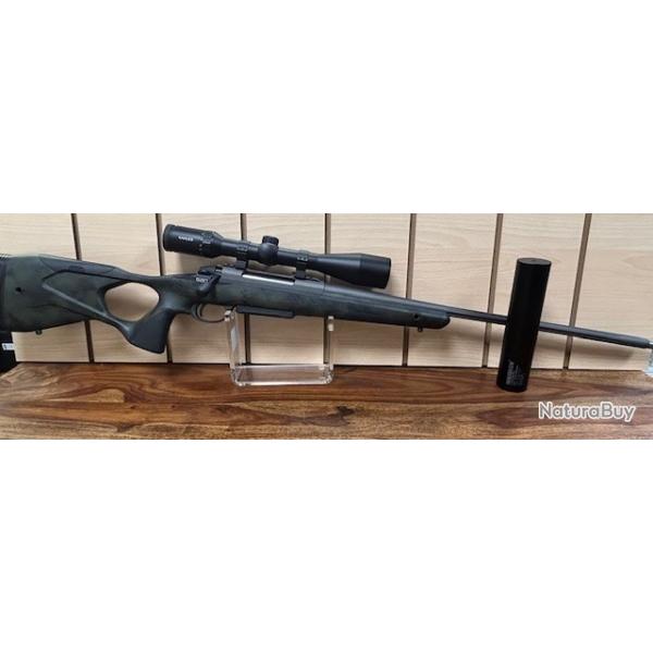 Carabine Sako S20 Strata cerakote Cal. 7 Rem Mag + Lunette Kahles Helia 3.5-18x50i + MDS Hausken
