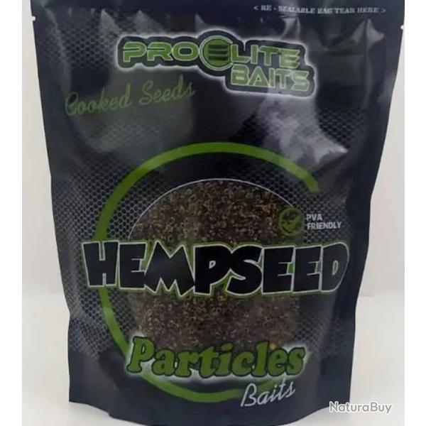 Hempseed particles pro lite baits 1kg