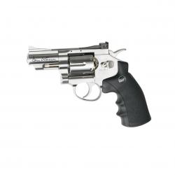 REVOLVER GNB DAN WESSON 2.5 SILVER 4.5 CO2 -PLOMBS