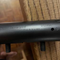Canon 9,3x62 pour Blaser R93