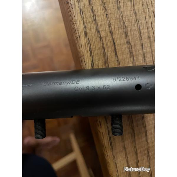Canon 9,3x62 pour Blaser R93