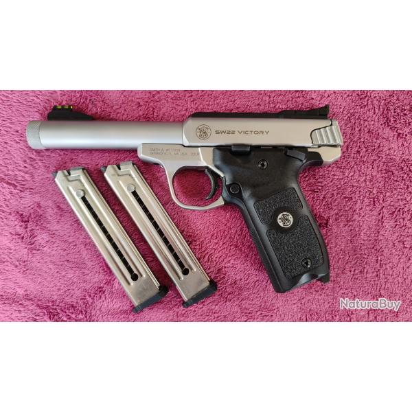 Pistolet Smith et Wesson SW22 VICTORY (canon filet)