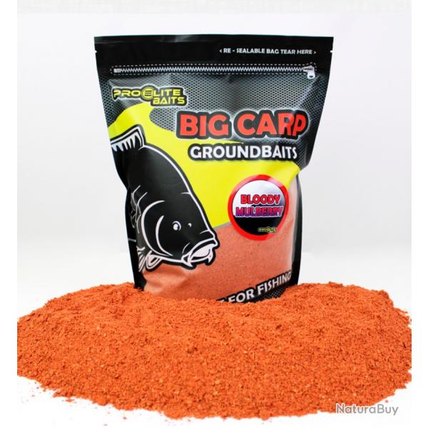 Groundbaits Big Carp pro lite baits 1,8kg bloody mulberry