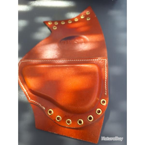 Appui joue cuir pour Garand M1 repro