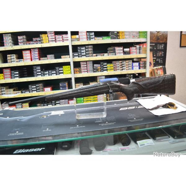 RARE BLASER R8 ALLIGATOR RUTHENUIM CALIBRE 8.5X55 BLASER CANON DE 52 CM ETAT PROCHE DU NEUF