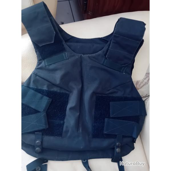 ENCHERE GILET PARE LAMES TRES DISCRET REGLABLE DU S AU M