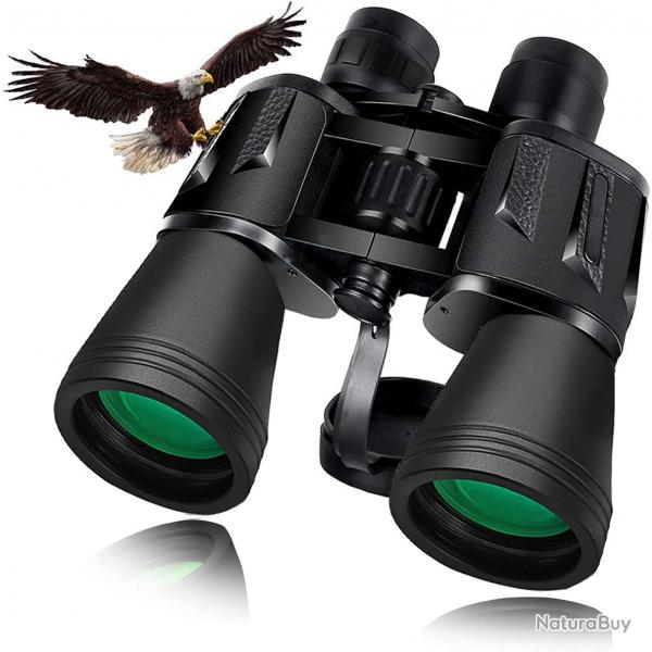Jumelles 20x50 Haute Puissance Prisme BAK4 Haute Qualit Revtement FMC Chasse Randonne