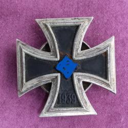 Croix de fer 1ere classe L 13 G. Brehmer allemand 1939-1945