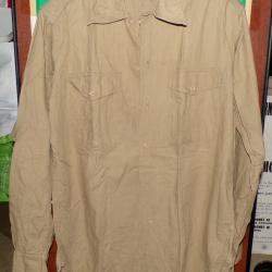 CHEMISE MILITAIRE DE L'ARMEE FRANCAISE DE 1950/60 ,Taille 3 L SOIT L OU 41-42 EN CIVIL ,  AVEC MANCH