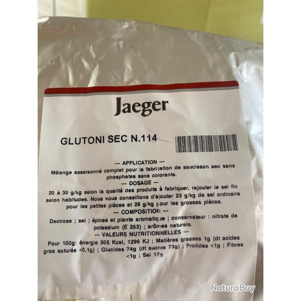 Assaisonnement complet pour saucisson sec