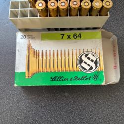 Balles Sellier & Bellot Soft Point - Cal. 7X64