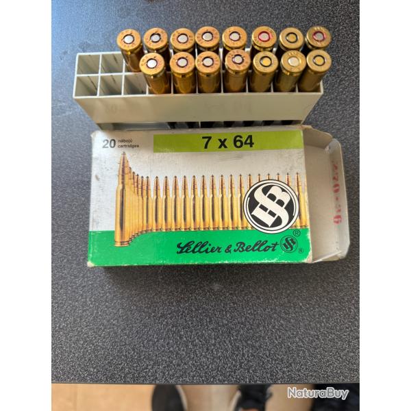 Balles Sellier & Bellot Soft Point - Cal. 7X64
