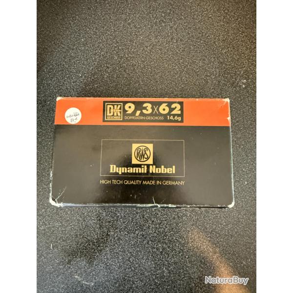DYNAMIT NOBEL 9.3X62 X20