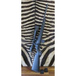 Carabine ISSC SPA Gen2 cal.22lr canon 51cm fileté - lunette ESSLNB 6-24x50 AOEG - 3 chargeurs