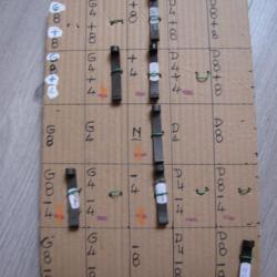 Divers Planchettes de hausse de MAS 36 type II