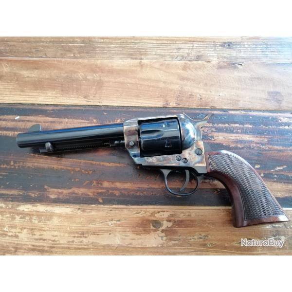 Revolver Pietta 1873 SAA 5"1/2 crosse quadrille en 45LC