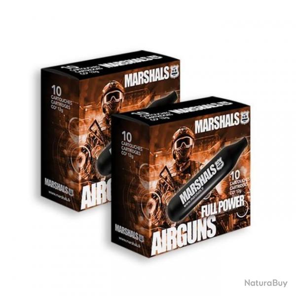 MARSHALS Black Power 20 sparclettes Co2 12g