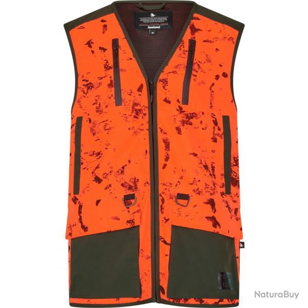 GILET DE CHASSE SEELAND TRAX BLAZE ORANGE TAILLE XL NEUF