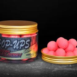 Bouillettes flottantes pop-ups pro élite baits bloody Mulberry gold  12mm