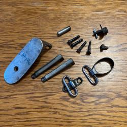 Lot de pièces pour crosse Carl Gustav M1896