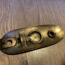 Militaria Britannique WW1 Plaque de Couche Laiton Lee Enfield MKIII