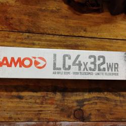 LUNETTE GAMO 4X32 WR LC NEUVE