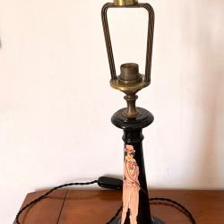Lampe art déco signé « Valentin »