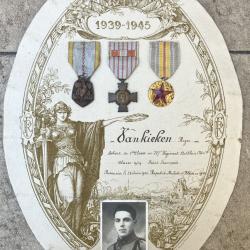 Medailles + Document et Photo Artilleur France 1940 273° RAD