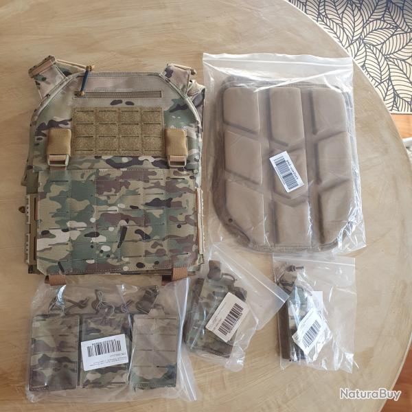 Porte plaque eskrobar camouflage  neuf