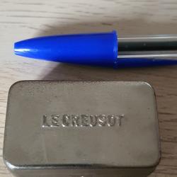 Mini rasoir de poilu "le Creusot". Paquetage équipement trachée WW1 WW2 14 18