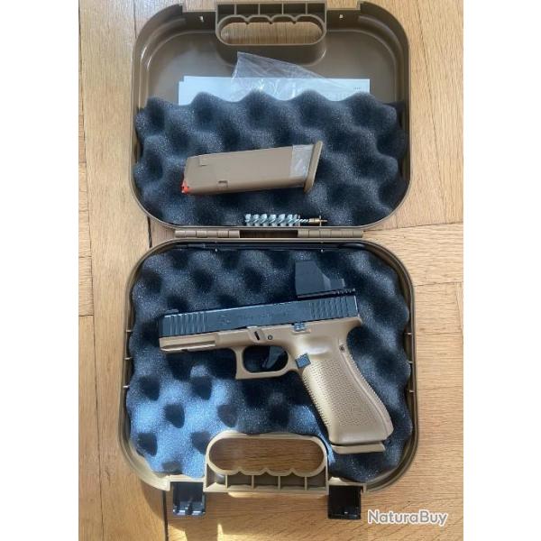 GLOCK 17 GEN 5 ARMEE FR - HOLOSUN + DETENTE PERFORMANCE + MULTIKIT CLEANING REAL AVID