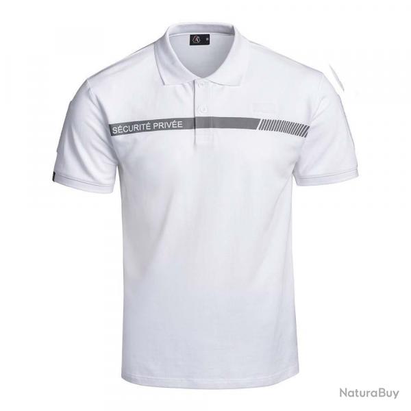 Polo Scu One Scurit Prive blanc Blanc