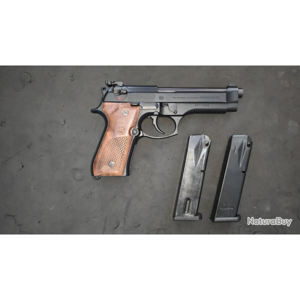 BERETTA 92F PLAQUETTES BOIS