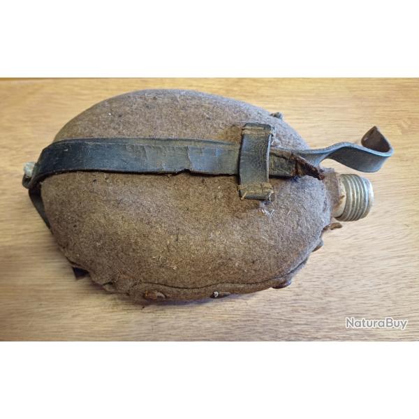 Ancienne gourde militaire allemande DMN 37 - WW2 - incomplte