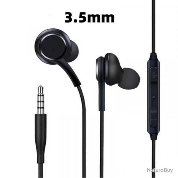 Ecouteurs Filaires USB-C Jack 3.5MM Type AKG pour Samsung, Modele: B